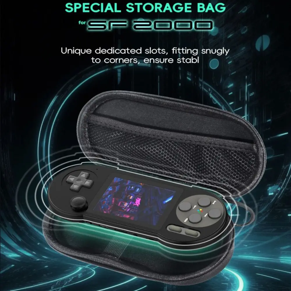 New EVA Storage Bag Durable Portable Hard Shell Shockproof Waterproof Game Console Accessories for SF2000 Travel