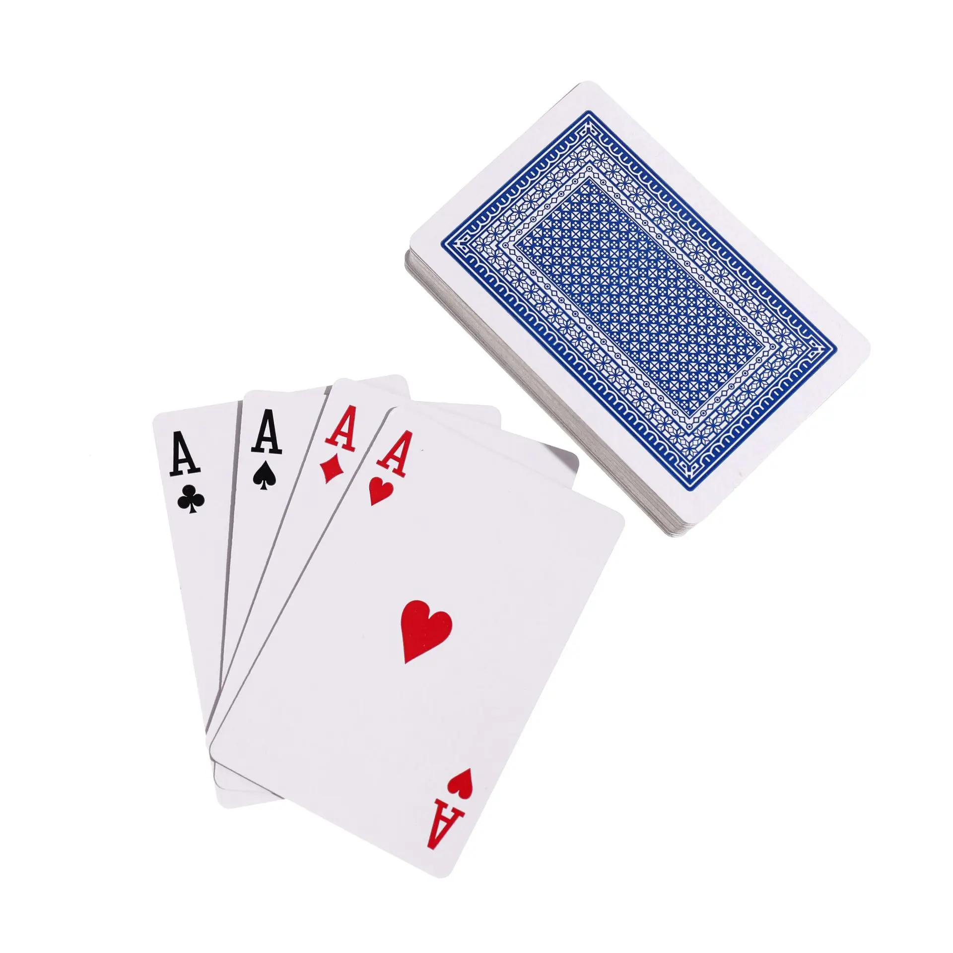 Wasserfeste Pokerkarten in Bunten Farben für Einzelspieler-Spiele wie Bridge und Tischspiel mit Punktewert – Detail 5