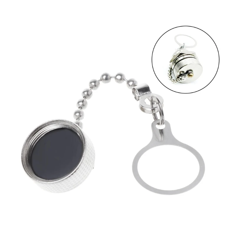 GX16 Aviation Connector Plug Cover Waterproof Dust Metal Cap Protective Sleeve Dropshipping