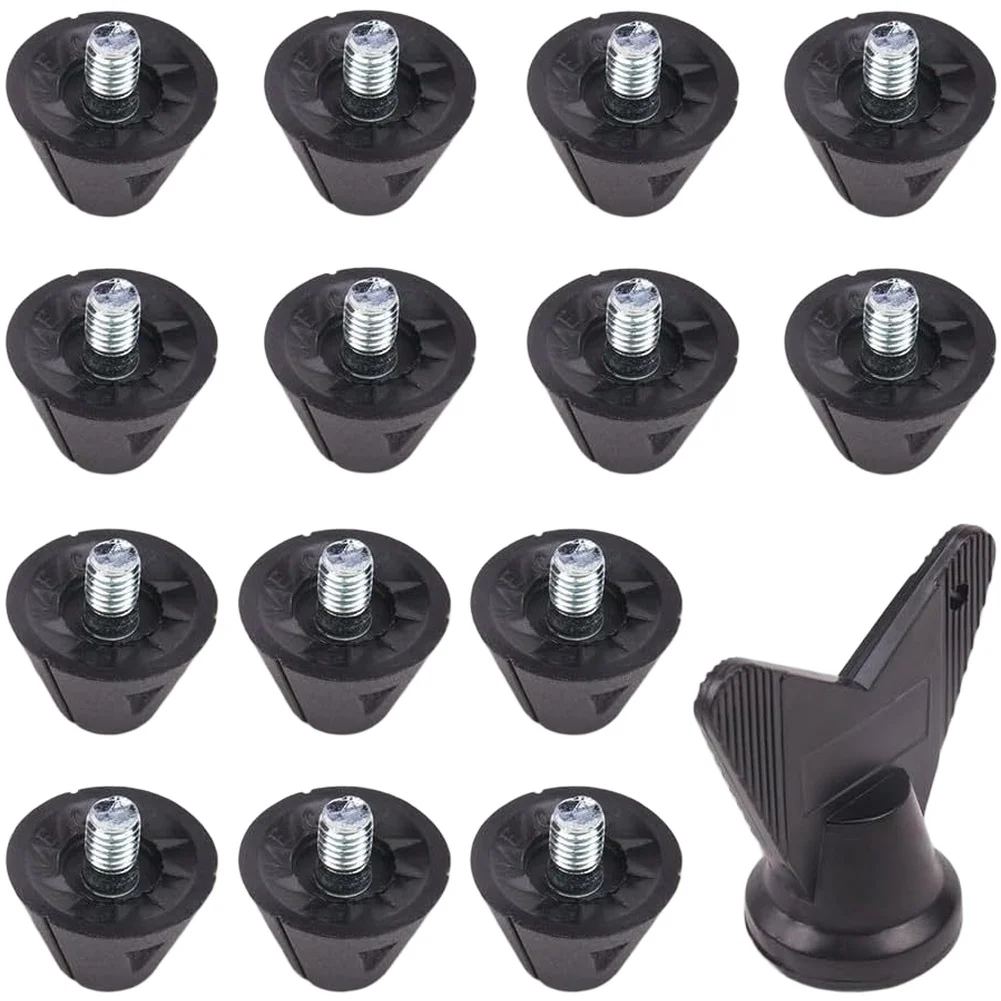 Approximately 10 10 5 Cm Football Cleats Quick Installation Cleats Anti-slip Spikes Compact Packaging For Soccer Shoes