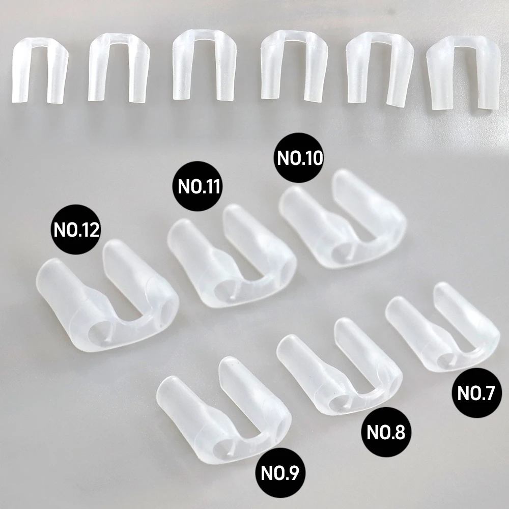 1/2/5pcs Nostril Retainer Rhinoplasty Postoperative Nostril Shaping Soft Silicone Nose Shaper Support Device Safe and Comfort