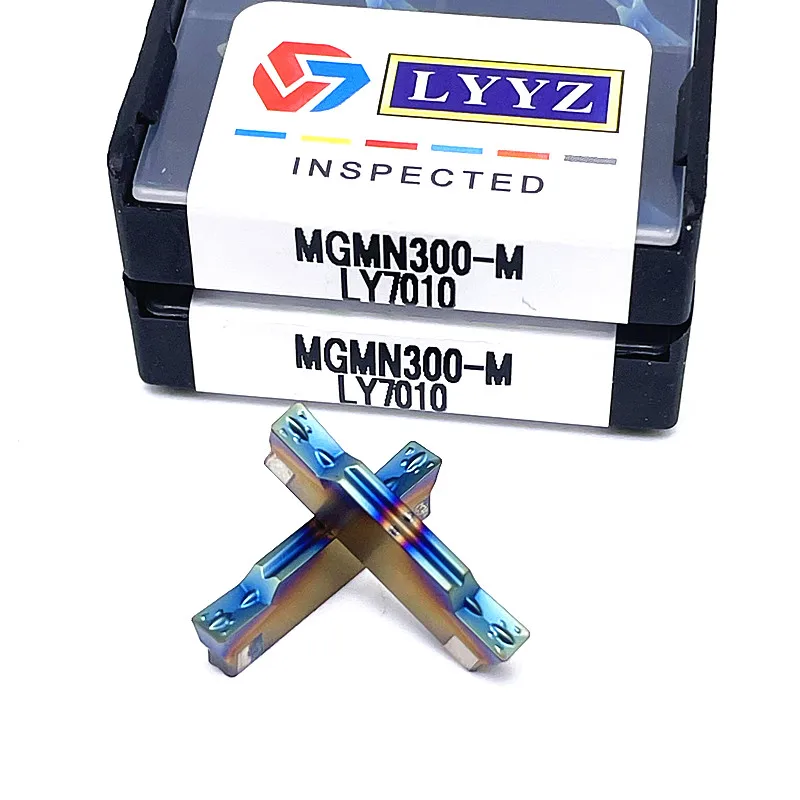 MGMN150 MGMN200-G MGMN300-M MGMN400-M MGMN500-M 高品質ナノブルー硬質合金 CNC 工作機械旋削ブレード