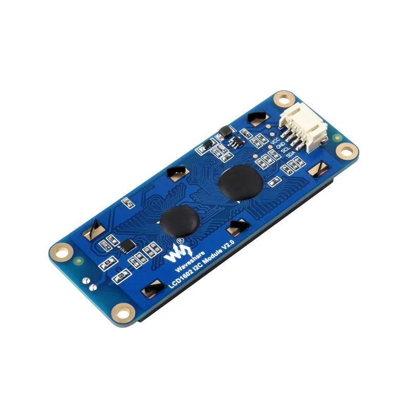 Waveshare LCD1602 I2C Module, Options For Three Colors, 32 Characters LCD, 3.3V/5V, Backlight Adjustable