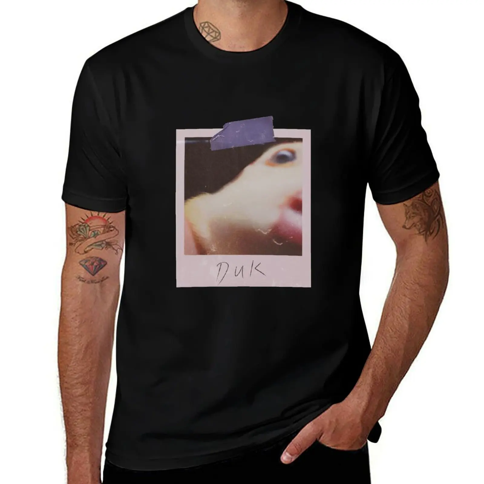 

Cursed “Duk’ T-Shirt man t shirts for men casual t shirt custom print T-Shirt