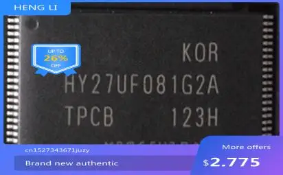 

100% NEW HY27UF081G2A-TPCB