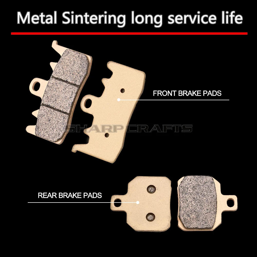 Front Rear Brake Pads For Ducati 936 Supersport S 939 821 Monster Hypermotard SP Hyperstrada 899 959 Panigale Corse ABS 1200 DVT