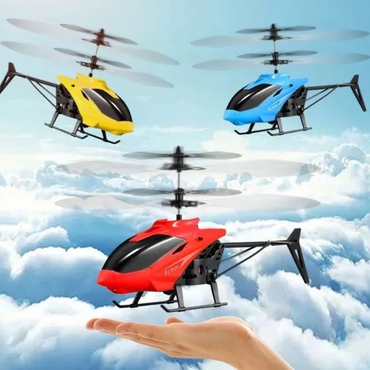 

Gesture Sensor Helicopter Toys For Children Outdoor Helicopter Hover Sensor Flying Machine Toys Children Puzzle Toys With Light