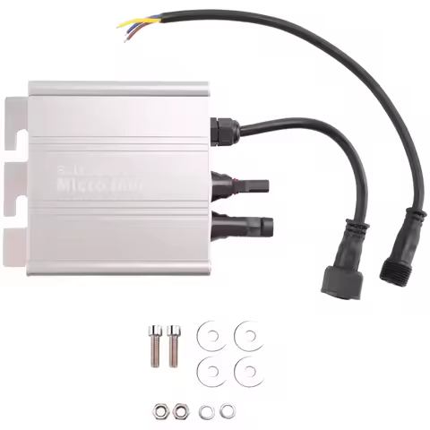 LLCS-Inverter Mini Solar Inverter 120W DC 18-50V To AC 110/220V Mini On Grid Inverter For Home MPPT Solar