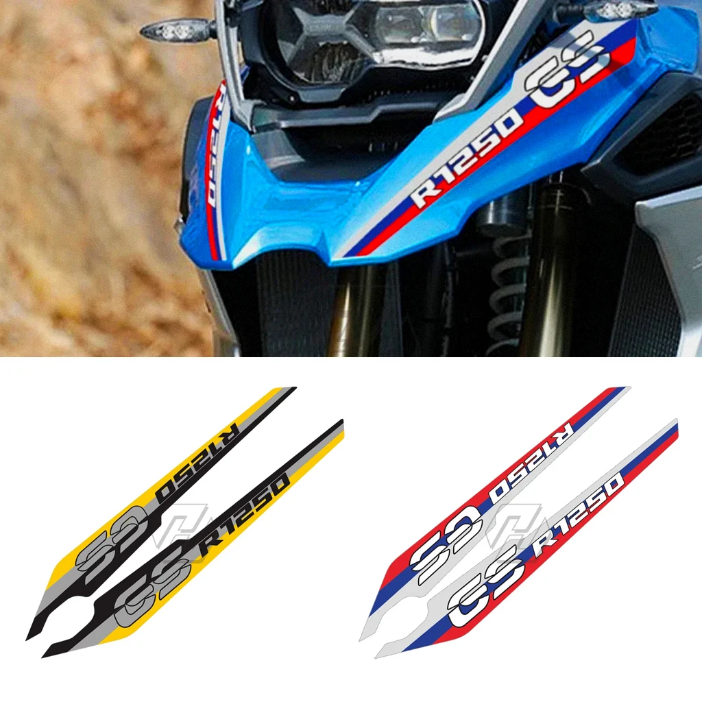 

For BMW R1250GS 2017-2020 motorcycle modification front frame sticker decoration