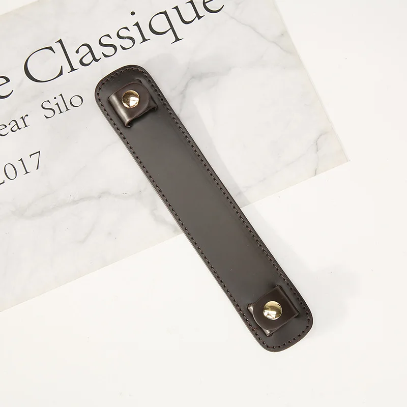 Correa de cuero genuino para bolso, almohadillas de hombro de descompresión, Clip de fijación para ASA, accesorios anchos para bolso de cuero de