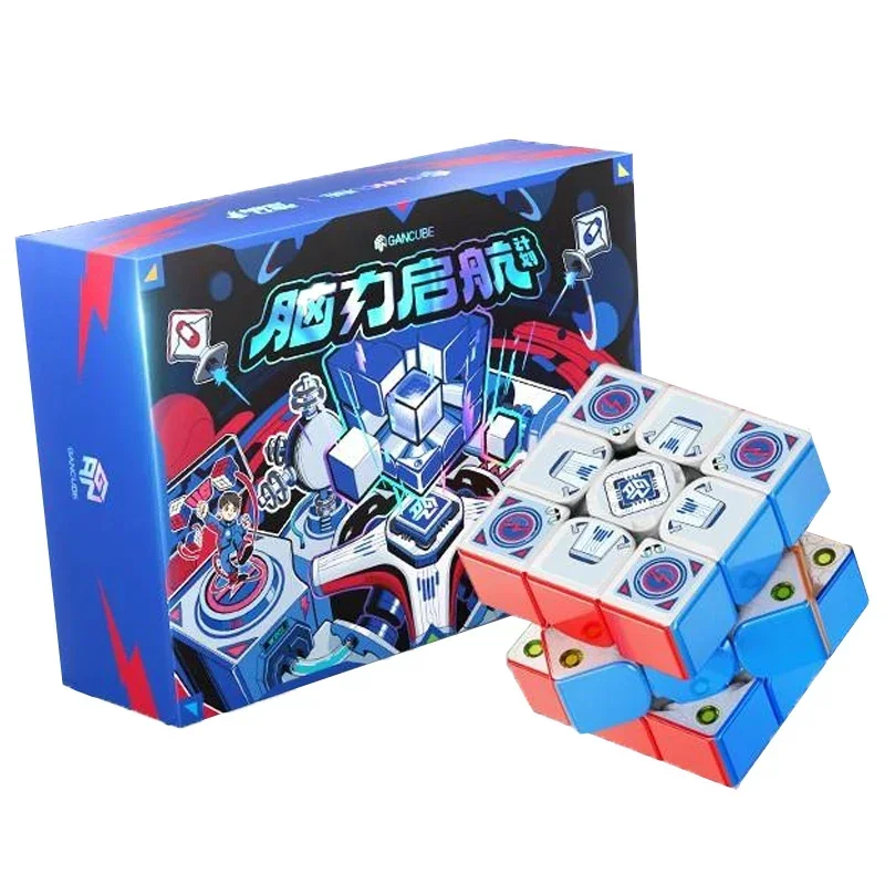 [Picube] GAN356iCarry 3x3 Magnetic Magic Cube 3x3x3 Magnets Smart Speed Puzzle GAN Brain Teasers GAN 356 ICarry Educational Toys