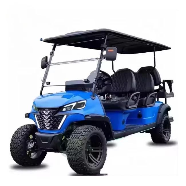 Powerful 72v 7kw Lithium Golf Cart 2 4 6 Seater Electric Hunting Golf Cart Golf Buggy