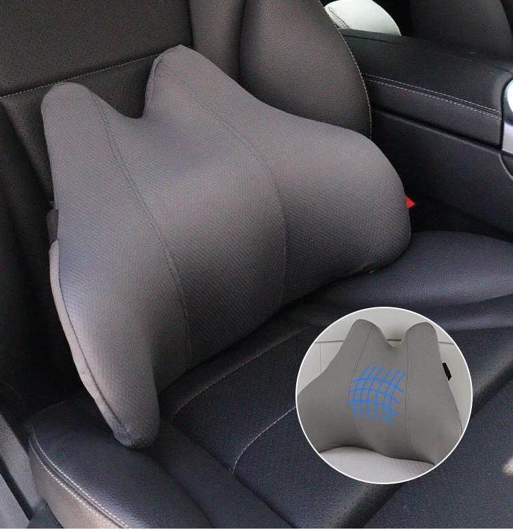 

Office Memory Foam Lumbar Pillow Cushion Seat for Long Sitting Lumbar Cushion Cushion Car Lumbar Pillow