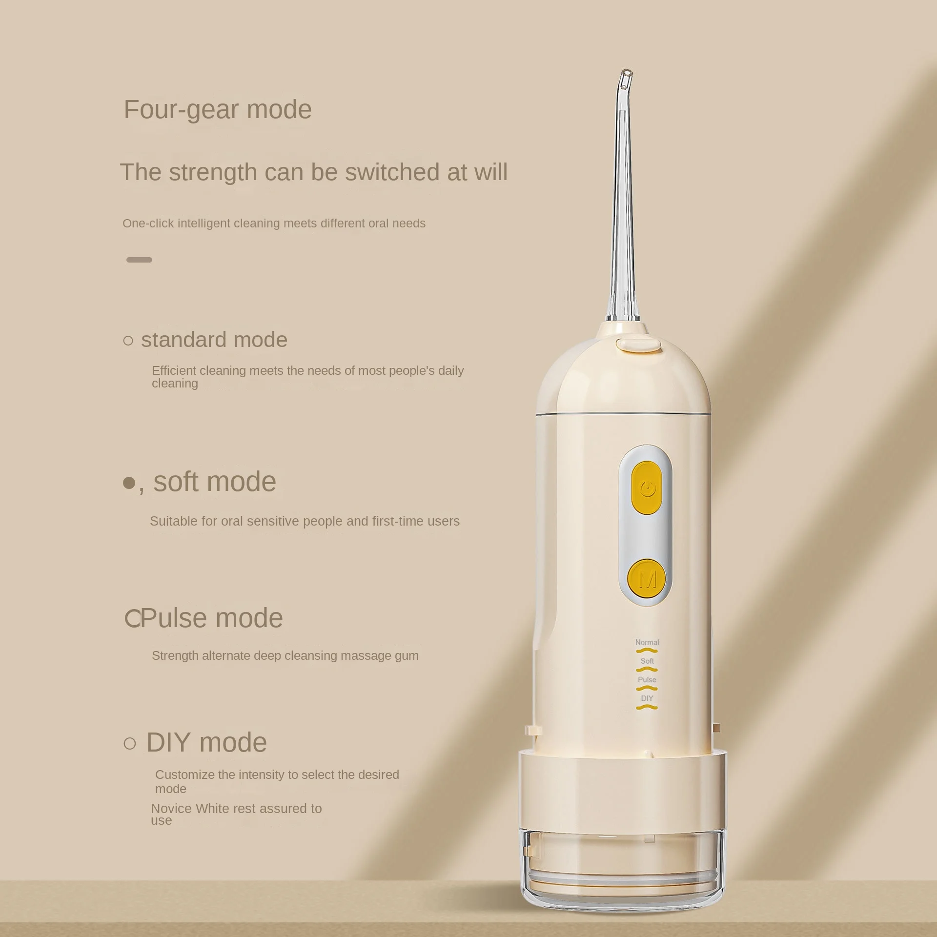 Oral Irrigator Dental Floss Portable Water Flosser Dental Water Jet Waterproof Waterpick for Teeth Cleaner