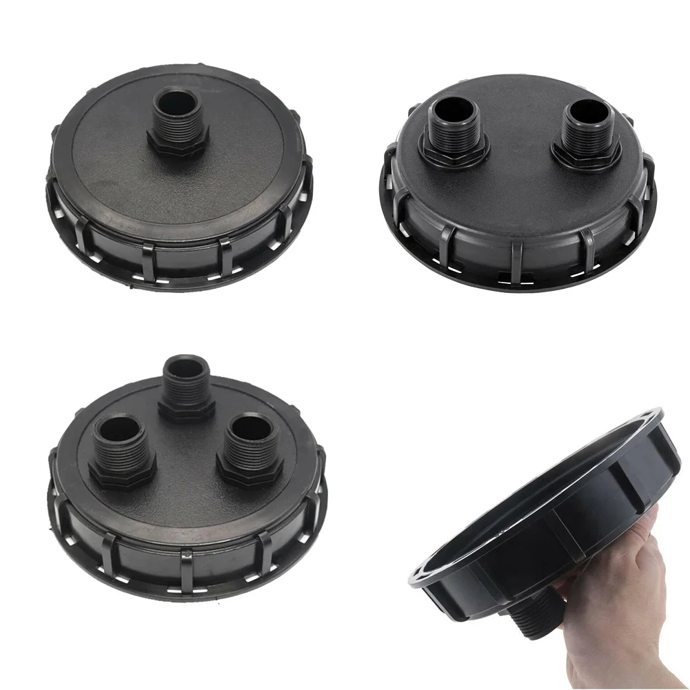 

IBC Container Lid DN 150 1/2/3 Compartment 1Inch External Thread Inlet Overflow Garden Irrigation Connection Tools Tank Tap