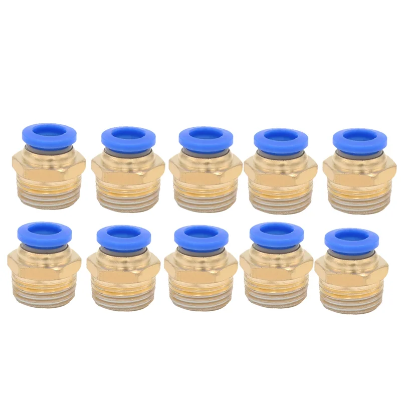 

ABGR-PC Pneumatic Air 10Mm 8Mm 12Mm 6Mm 4Mm Hose 1/4In BSP 1/2In 1/8In 3/8In Male Thread Air Nipple Quick Coupling