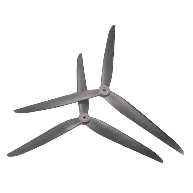 

1Pair RC Drone Circumference Powered 15inch 3-Blade Paddle 15x7.3x3 Large Thrust Propeller Center Hole Dia 6mm Props Replace