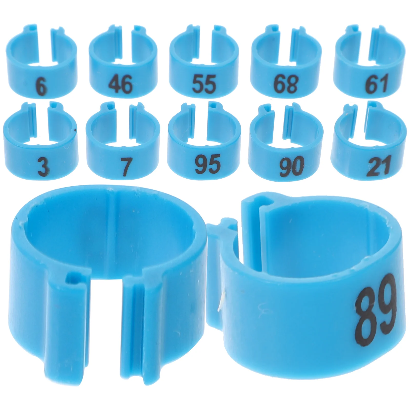 100 قطعة حلقات ساق الدجاج الألومنيوم قابلة لإعادة الاستخدام تحديد الدواجن العصابات لبطة الدجاجة حمامة الطيور القدم خواتم خفيفة الوزن دائم صغيرة #4