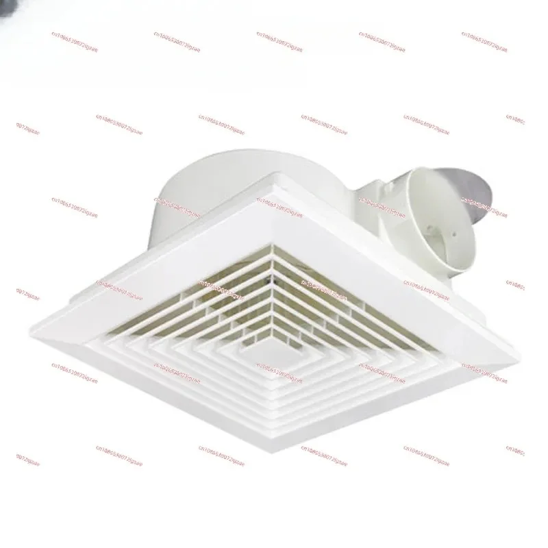 Suspended Ceiling Exhaust Fan 6/8 Inch Living Room Bathroom Duct Air Vent Ventilation Louver Extractor Window Ventilator Blower