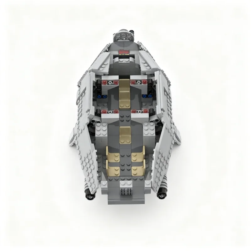 536 Uds. MOC Comando Imperial lanzadera estrella batalla modelo arquitectura de bloques de construcción juguetes regalos de navidad DIY Idea creativa