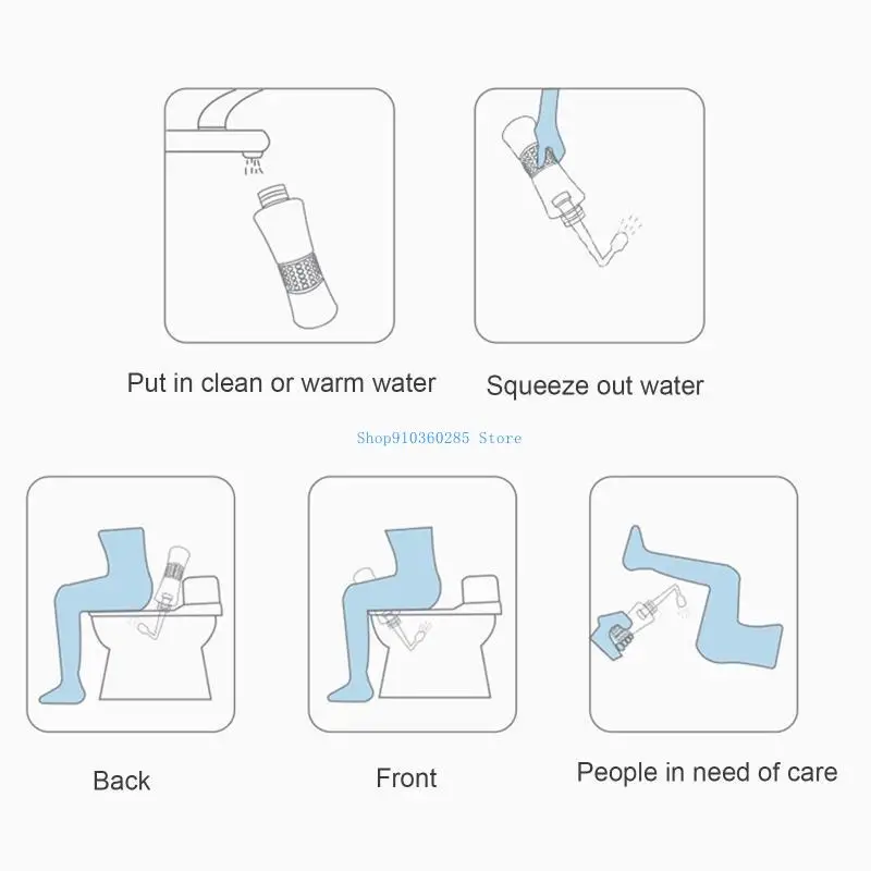 K9ff 500ml السفر المحمولة يدوي بيدت براشين بيرش شخصية نظافة نظافة الرش غسل زجاجة بيريتس بيريس #5