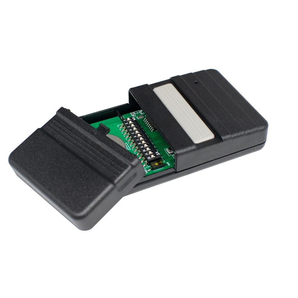 390MHz For 9/12 DIP Switch Garage Door Remote GT90-1 Compatible with Genie Overhead Door Opener MAT90 G220 AT90 with Clip