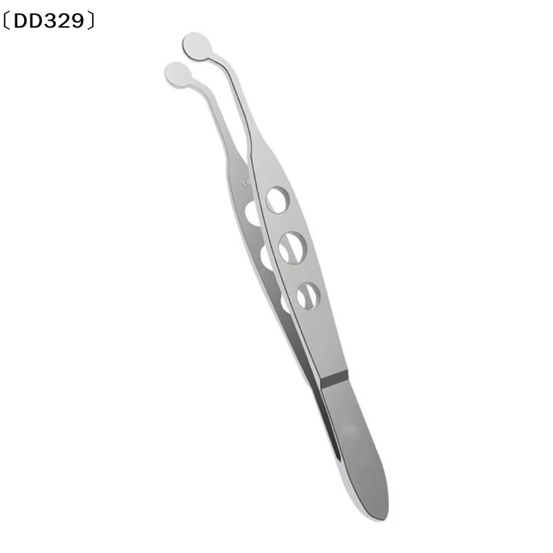 1Pc Meibomian Gland Forceps Clip Eyelash Compressor Stainless Steel Eyelid Tweezers Metal Expressor Extension Makeup Tool〔DD329〕 view 5