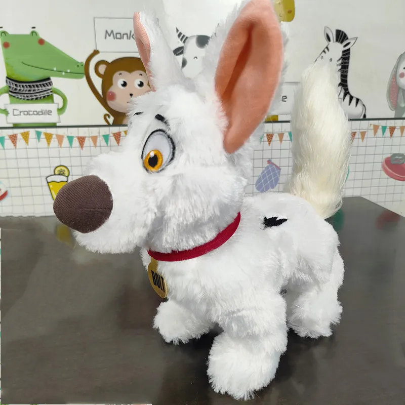 1Pcs Disney Bolt Cartoon Cute Plush Toy- In Stock 10in/25cm