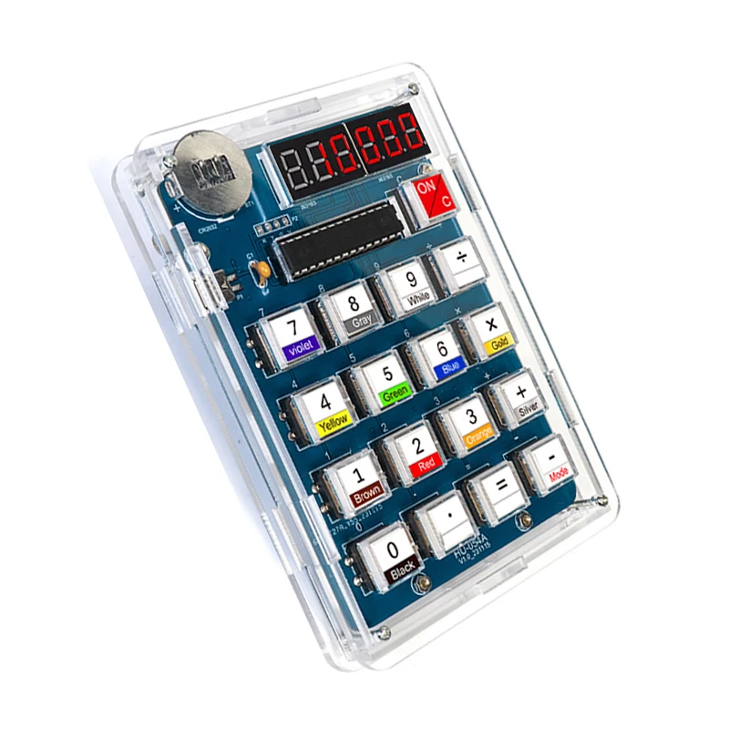 DIY Solder Project with LED Display MCU Soldering Training Experiment Practice DIY Calculator Making Electronic Kit