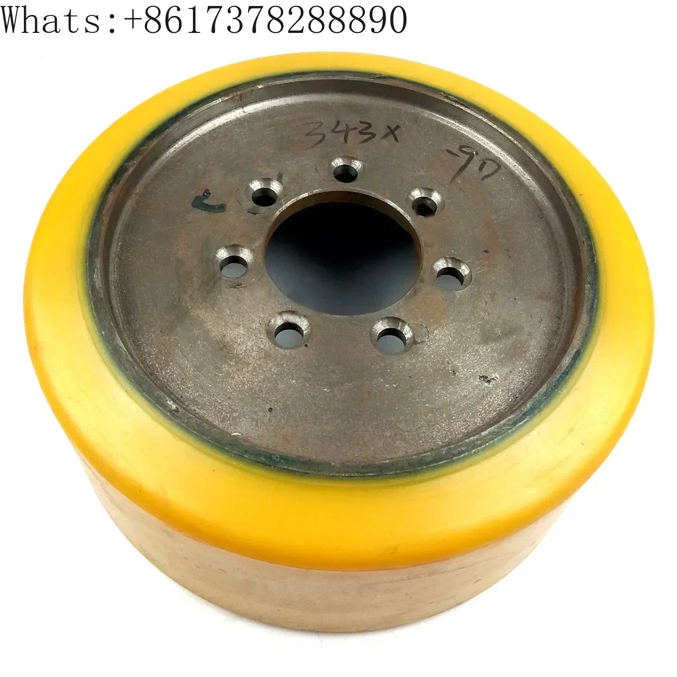 Ruota motrice per carrello elevatore elettrico mobile in avanti Heli CQD 343 * 114-80 Ruota per carrello elevatore elettrico Heli