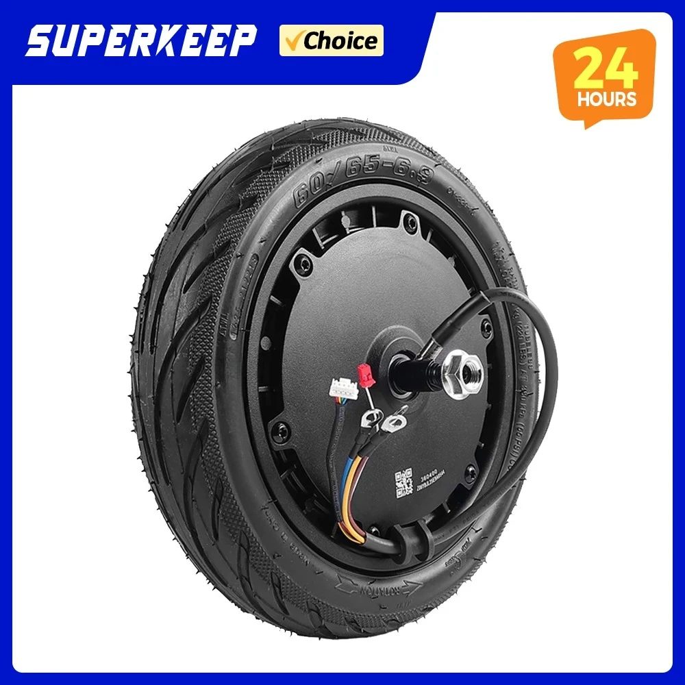 

Для электрического скутера Ninebot Segway E3 E3 Pro, высококачественные детали, ступичное колесо в сборе с двигателем колеса 60/65-6,9 шины