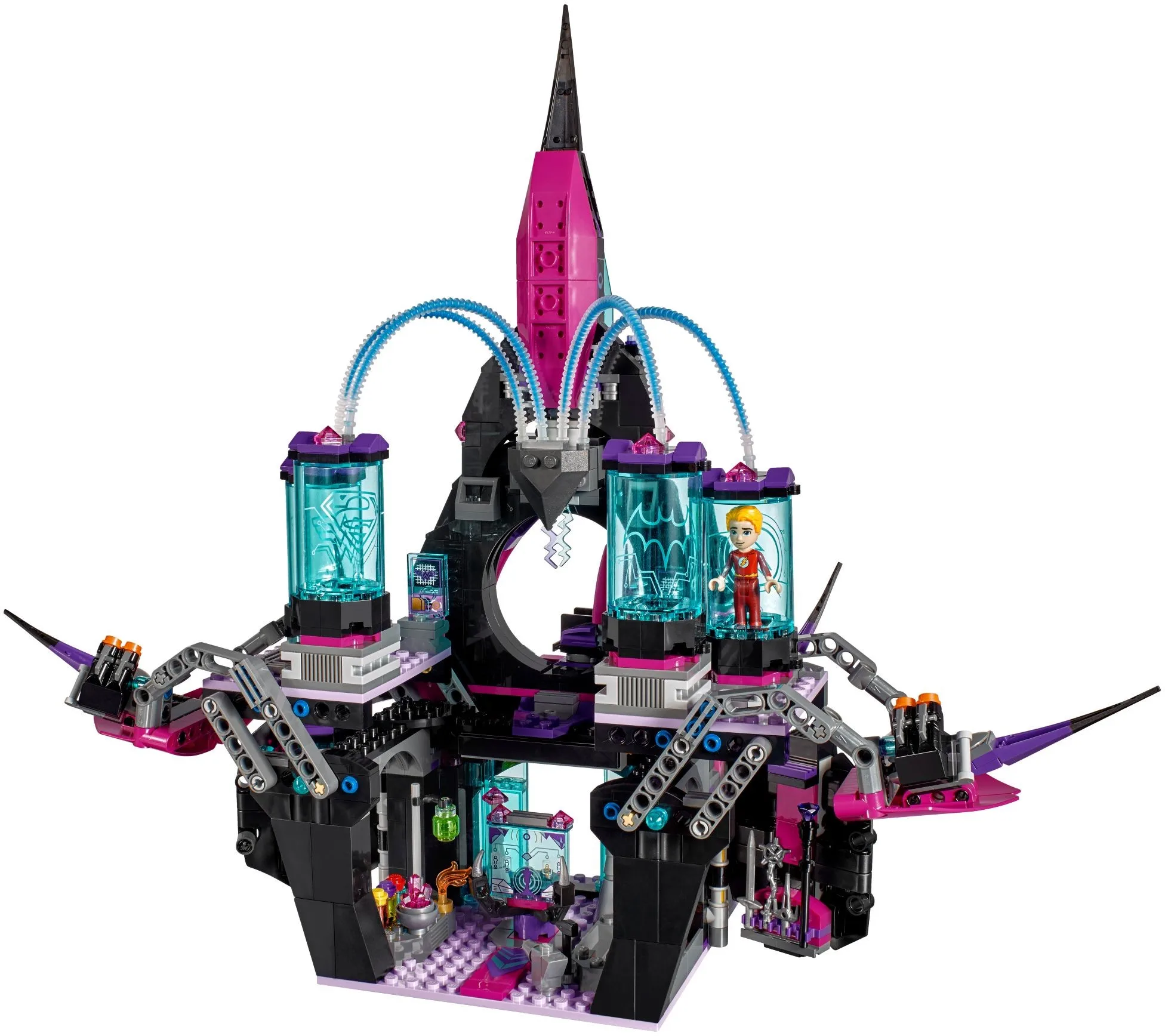 Friends Series 1093pcs Super Fighter Girls Eclipso Dark Palace 41239 29010 10691 Building Blocks Toy Compatible With Model