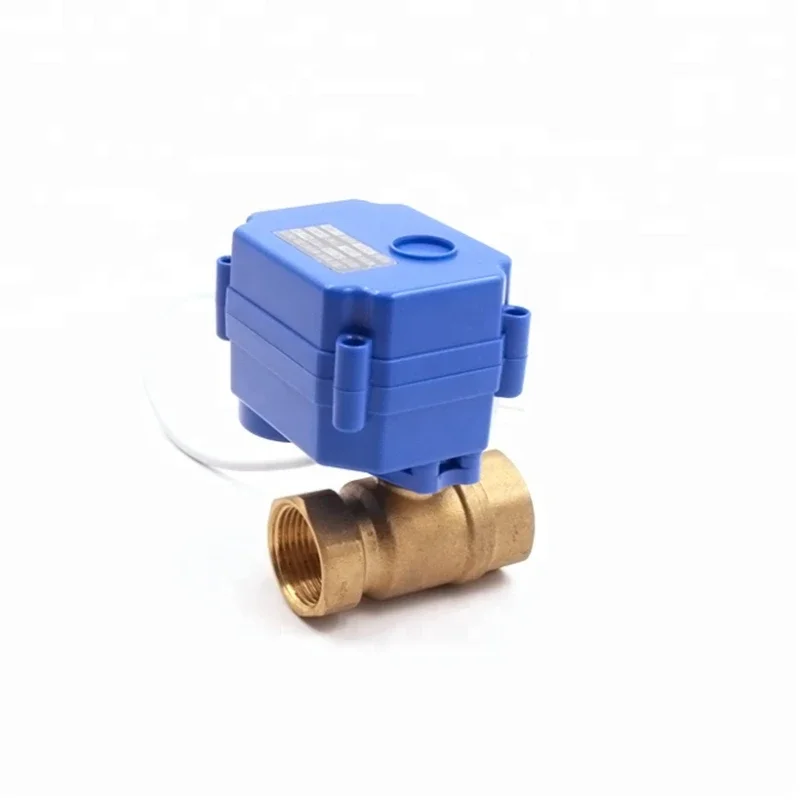 

CWX series motorized actuator 1/2" 1" BSP NPT electric ball valve 5v 9-24V 220v/AC automatic control valve