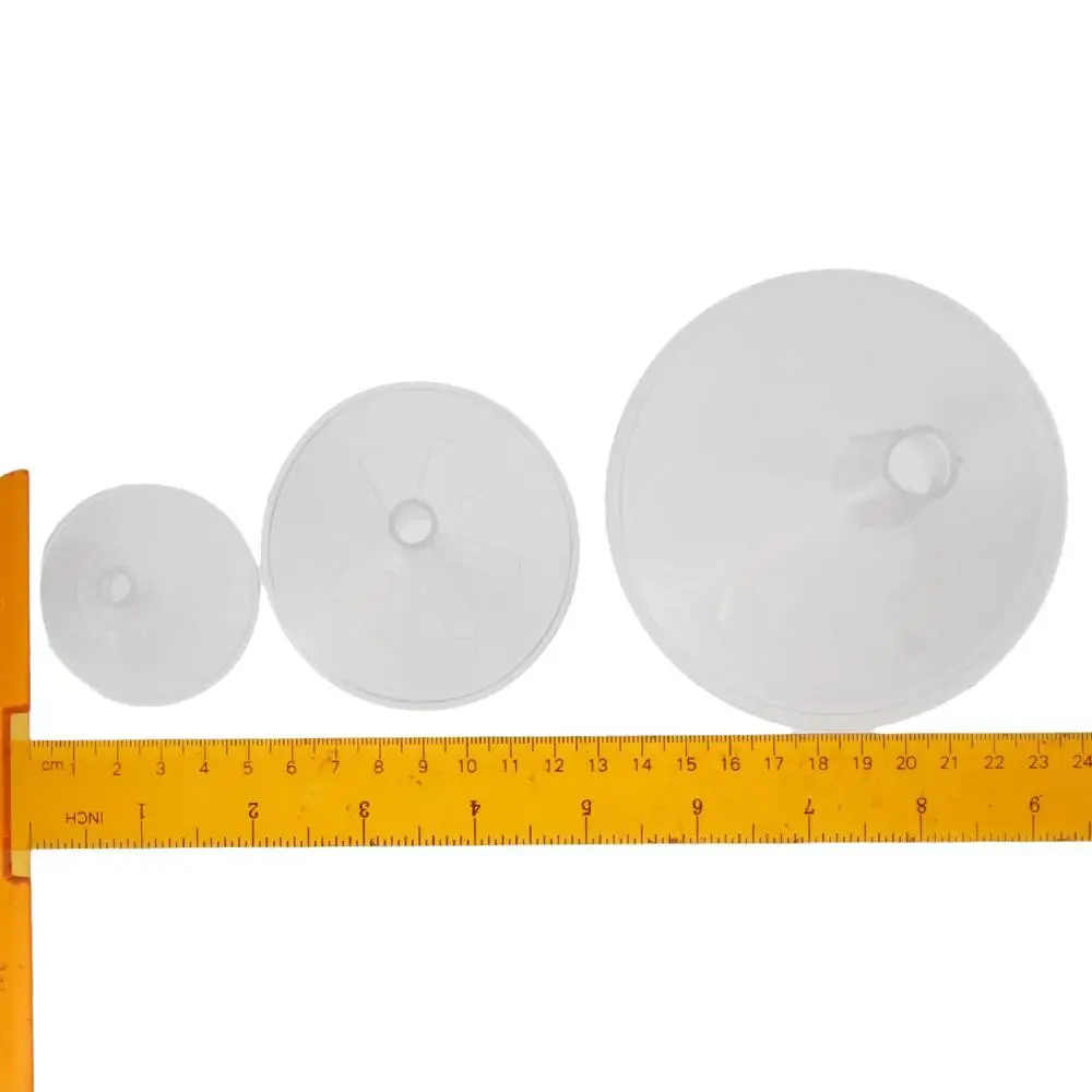 1/3Pcs Reusable Clear Plastic Funnel Set Kitchen Funnel Lab PP Funnels Filling Small Bottles