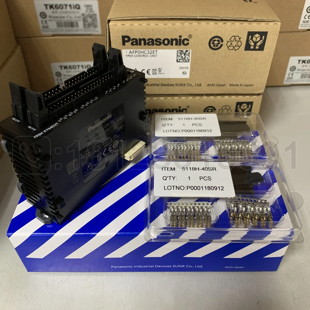 Imagem -03 - Módulo de Extensão Afp0hxy64d2t do Plc de Panasonic 32 Dentro e 32 Fora Transistor Original Genuíno