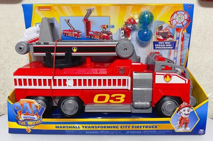 Paw Patrol Toy Ultimate Helicopter Emit Sound And Light Dog Rescue Patrol Vehicle Anime Action Figure Model Toy Holiday Gift