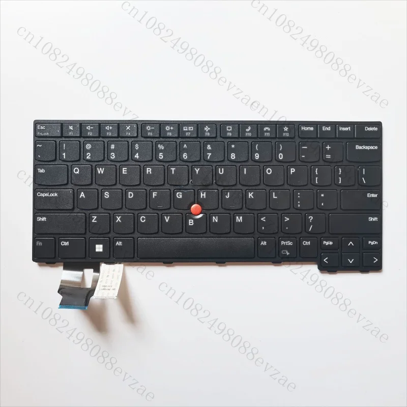 

New For Lenovo Thinkpad L14 GEN3 L14 GEN4 Keyboard US Non Backlight 5N21D68271