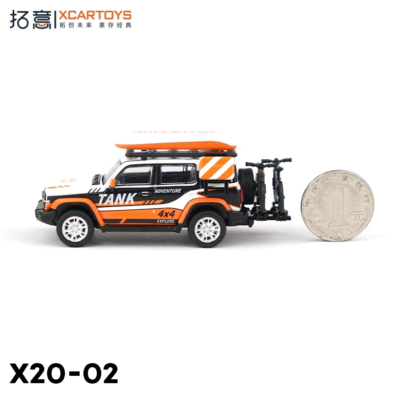 XCARTOYS 1/64 Tank 300 Off-road Set 2-Extreme Speed Reduction Miniature Alloy Model Collectors Model Enthusiasts Boys Gift Toys