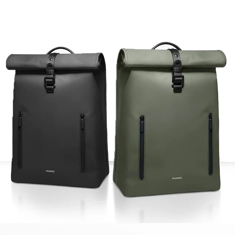 حقيبة ظهر هواوي الأصلية الأنيقة من الجيل الثاني بسعة كبيرة من النايلون حقيبة طالب الأعمال للسفر لأجهزة الكمبيوتر المحمول مقاس 16 بوصة للرجال والنساء #5