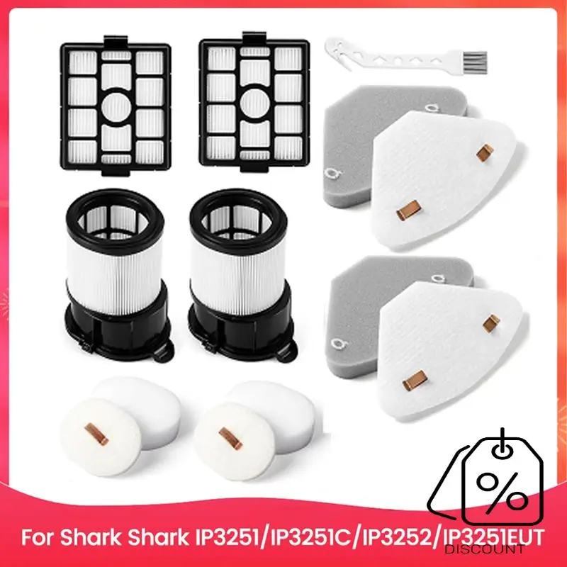 Baag-para tubarão ip3251/ip3251c/ip3252/ip3251eut aspirador de pó filtro e filtro estação base algodão filtro peça substituição