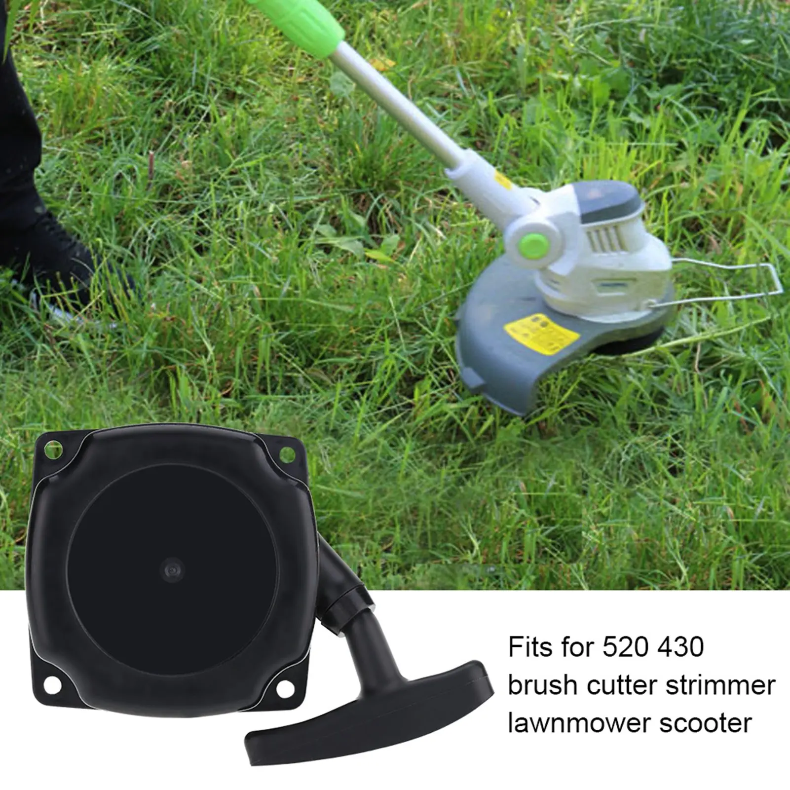 

ZK20 Recoil Starter Pull Easy Start Assembly for 520 430 Brush Cutter Strimmer Lawnmower Scooter