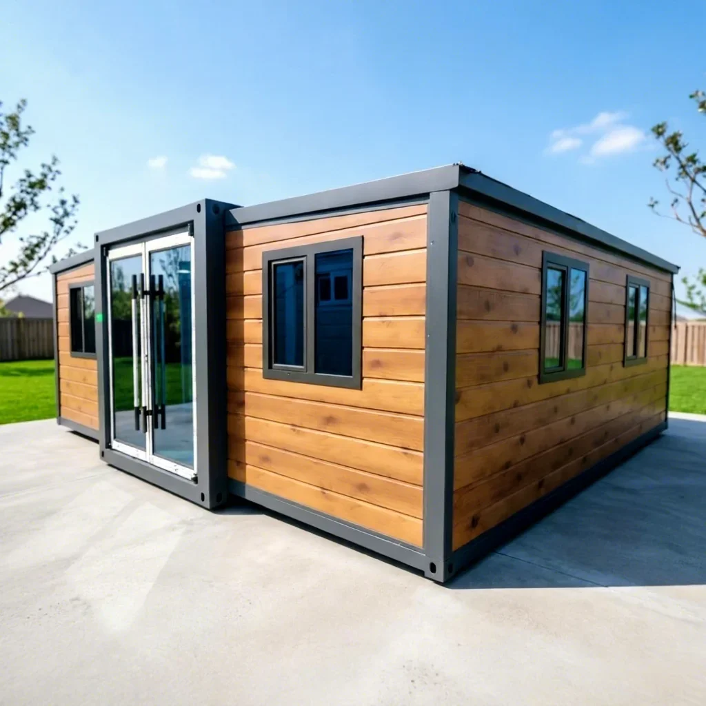 Portable Folding Container House 20ft 40ft Prefab Mobile Graden Room Expandable Foldable House Container Office Tiny Homes