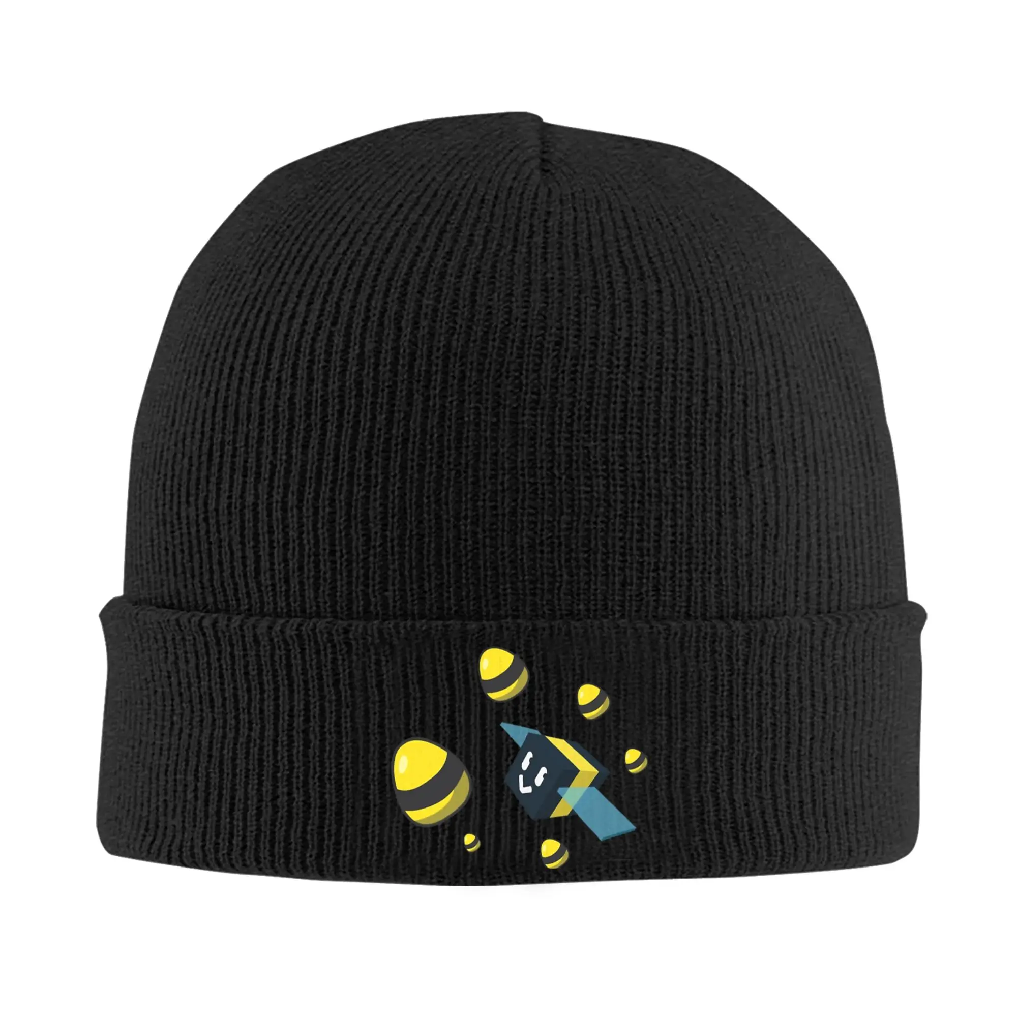 Bee Swarm Simulator Collection BSS Knitted Hat for Women Men Beanie Autumn Winter Fashion Hats Acrylic Game Warm Melon Cap