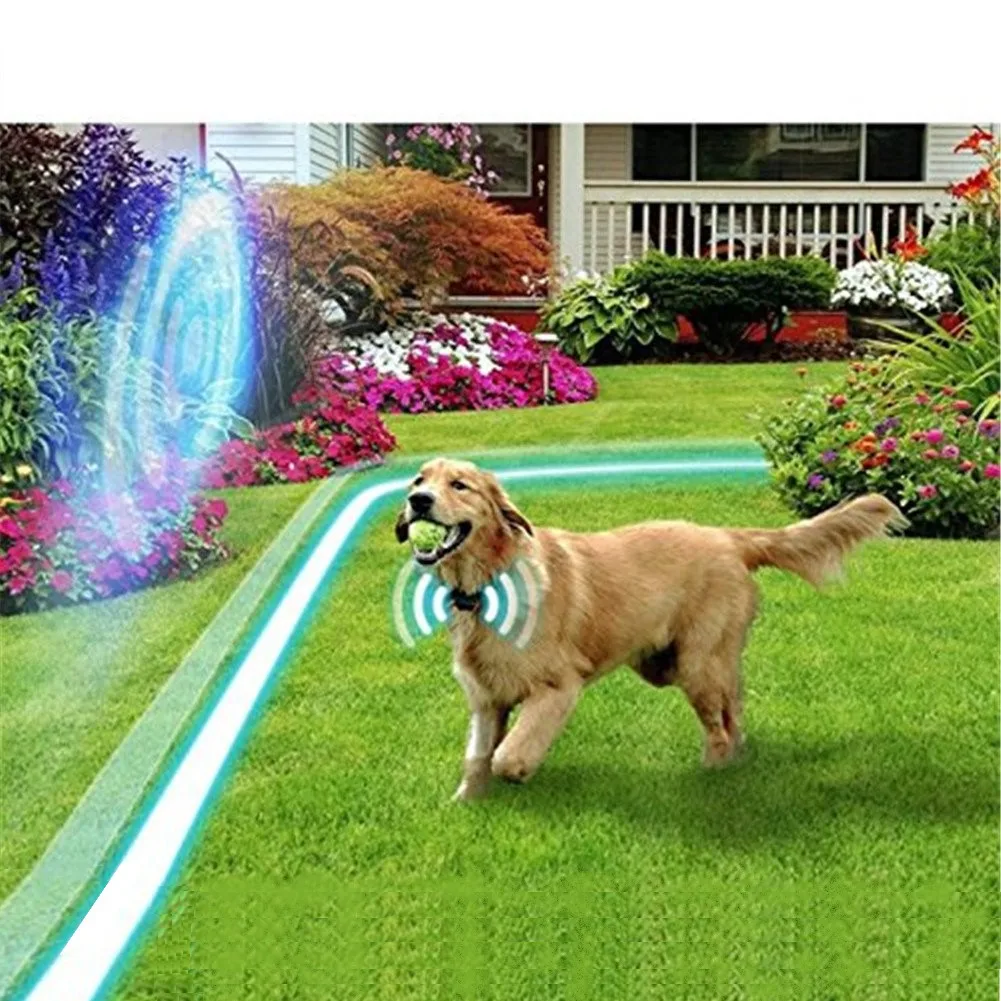 UPGRADE Pet Fence System Dog Electric In GroundFencing  Rechargeable Waterproof 6 Level Adjustable Training Collar Anti Run Away