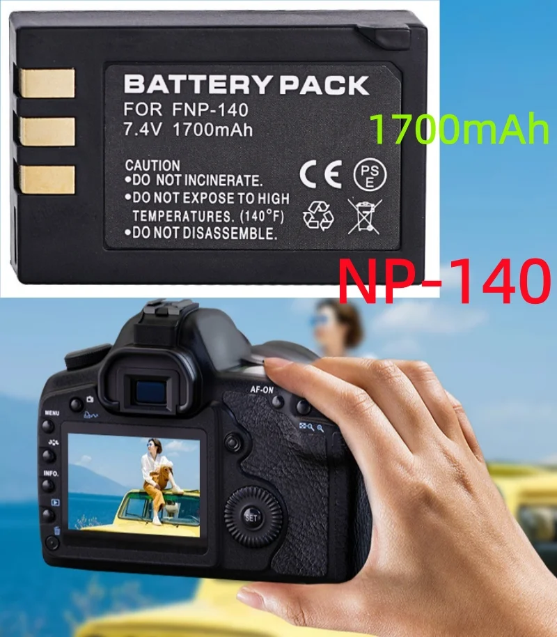 1700Mah NP-140 Np 1…