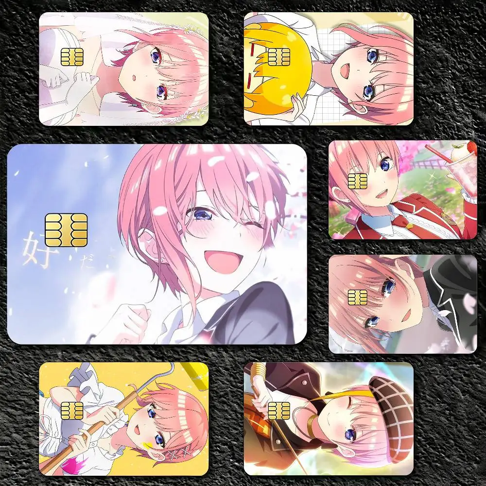 

I-Ichika N-Nakano Sticker Decoration Creative Bank Card Bus Metro Waterproof Sticker