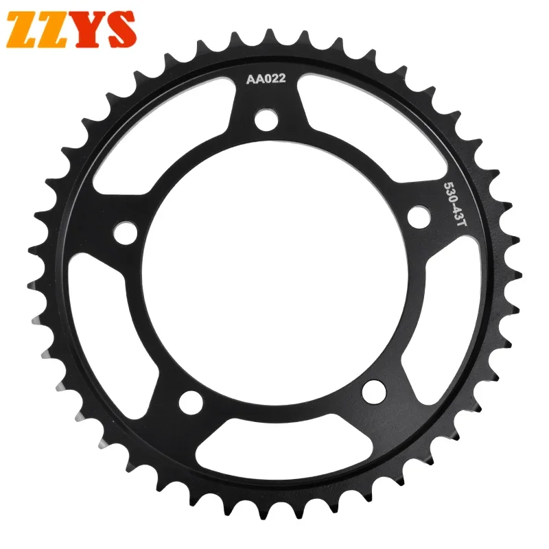 530 43T 43 Tooth Rear Sprocket Gear Star Wheel Cam Pinion For Suzuki GSX1300 BK B-King 2008-2012 11 GSX1300B GSX1300BK GSX 1300