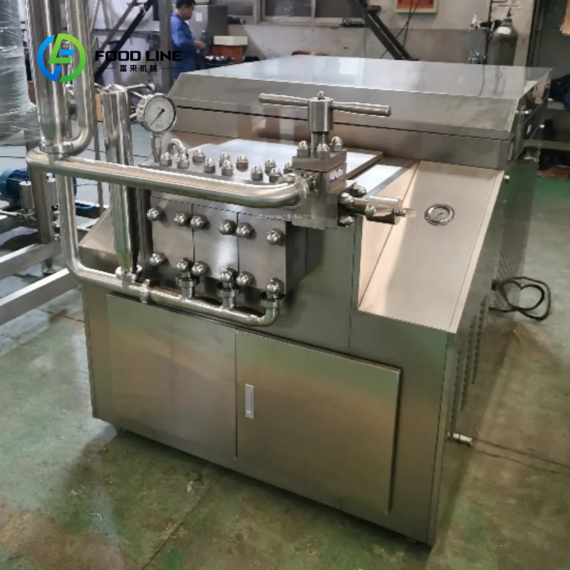 Customized Heavy Duty Large Industrial High Pressure Homogenizer Manual Pressure Adjust Homogenizing Machine Equipment