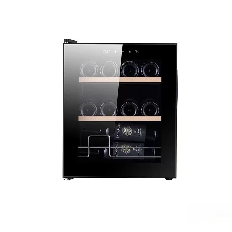 

Household wine cabinet, refrigerator, single door transparent glass door 15 small, beverage tea, red wine refrigerator