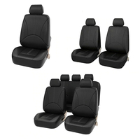 Four Seasons PU Leather Car Seat Convenient Practical User-friendly Design Covers Set Automobile Seat Protector Universal